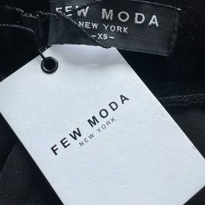 Few Moda black velvet skirt brand new with tags